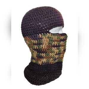 Black/Camouflage Ski Mask